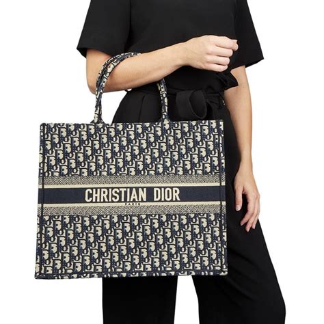 dior book tote bag in embroidered dior oblique canvas price|Dior carryall tote.